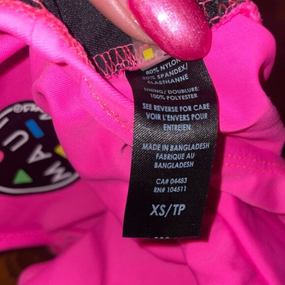 Maui and Sons Hot Pink Bathing Suit XS - Picture 6 of 8